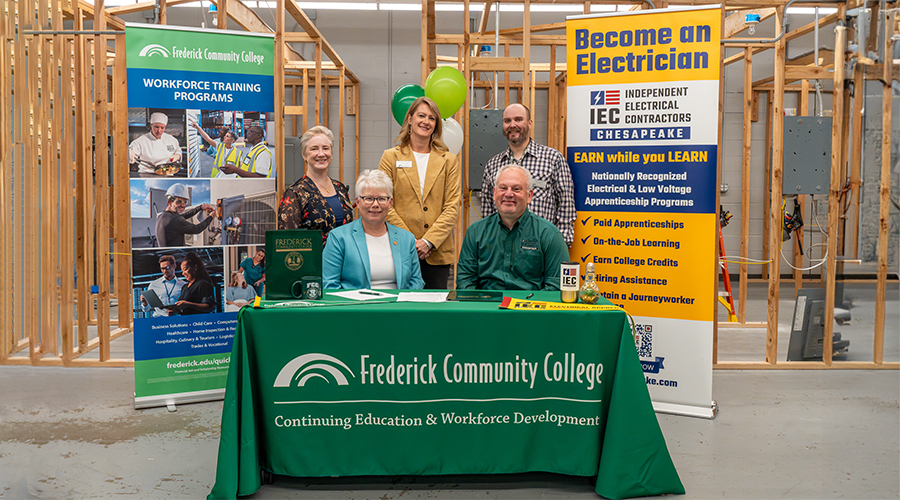 Photo (L to R): Dr. Amy Parks, FCC Associate Provost for Strategic Operations; Dr. Anne Davis, FCC Vice President and Provost of Teaching, Learning, & Student Success; Dr. Molly Carlson, FCC Associate