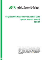 IPEDS Report Cover